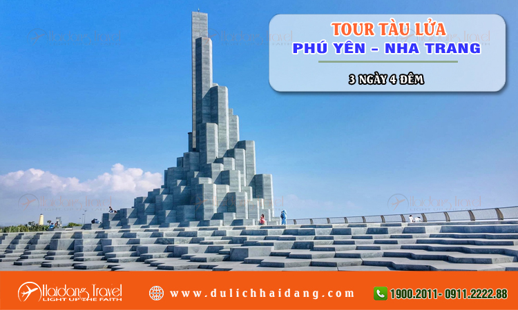 Tour tàu lửa Phú Yên Nha Trang 3 ngày 4 đêm