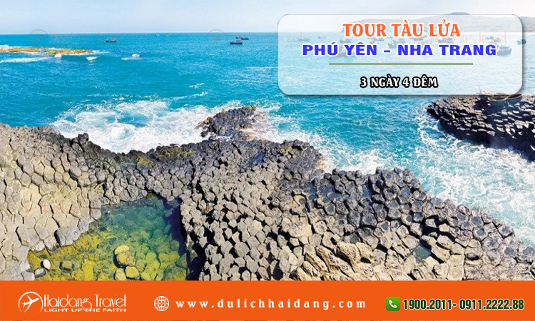 Tour tàu lửa Phú Yên Nha Trang 3 ngày 4 đêm