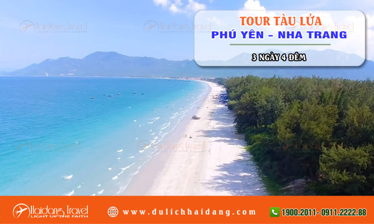 Tour tàu lửa Phú Yên Nha Trang 3 ngày 4 đêm