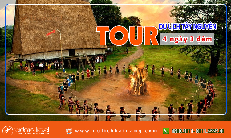 Tour Tây Nguyên 4 ngày 3 đêm
