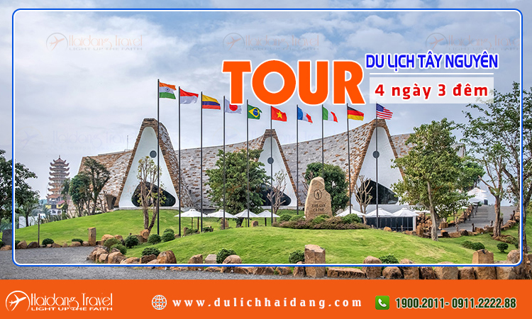 Tour Tây Nguyên 4 ngày 3 đêm