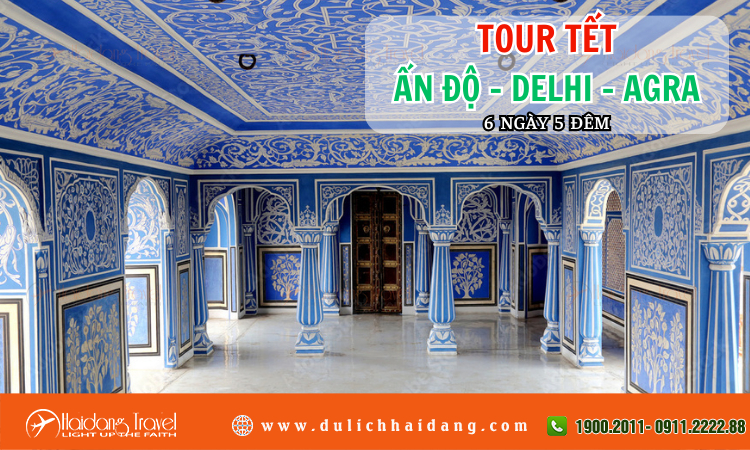 Tour Tết Ấn độ Delhi Agra 6 ngày 5 đêm