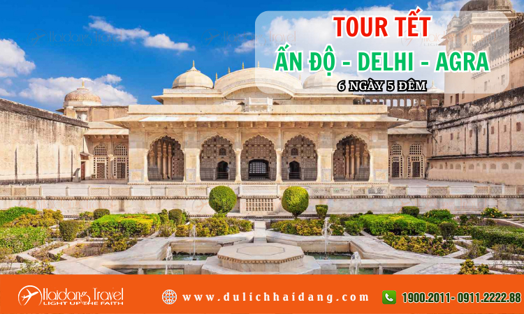 Tour Tết Ấn độ Delhi Agra 6 ngày 5 đêm