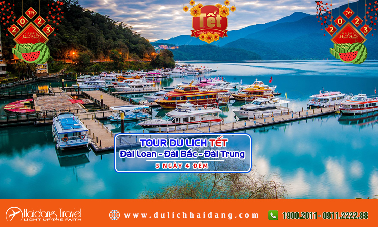 Tour Tết Đài Loan Đài Bắc Đài Trung 5 ngày 4 đêm