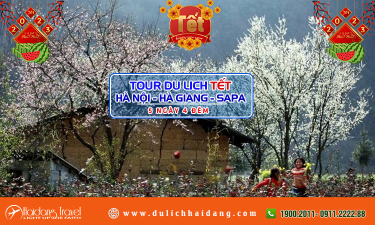 Tour Tết Hà Nội Hà Giang Sapa 5 ngày 4 đêm