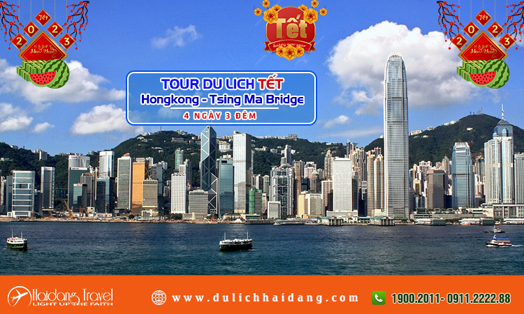 Tour Tết Hongkong 4 ngày 3 đêm