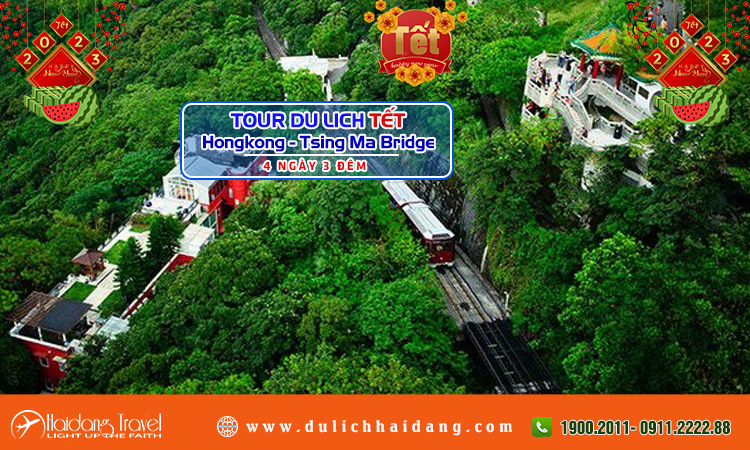 Tour Tết Hongkong 4 ngày 3 đêm