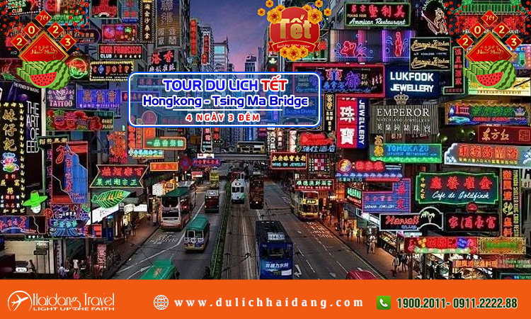 Tour Tết Hongkong 4 ngày 3 đêm