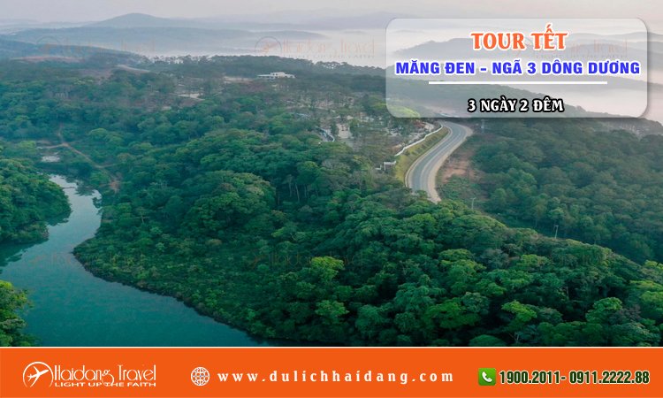 Tour Tết Măng Đen Ngã Ba Đông Dương 3 ngày 2 đêm