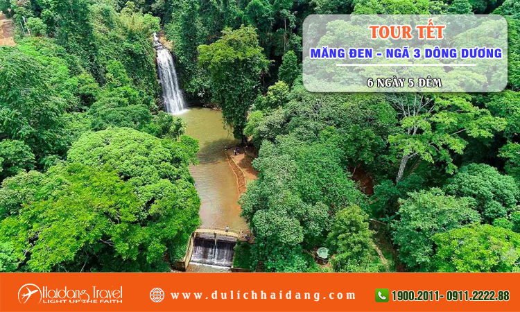Tour Tết Măng Đen Ngã Ba Đông Dương 3 ngày 2 đêm
