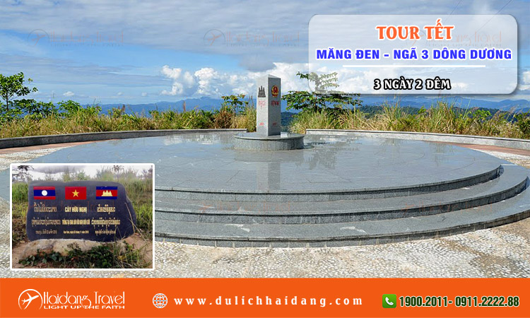 Tour Tết Măng Đen Ngã Ba Đông Dương 3 ngày 2 đêm