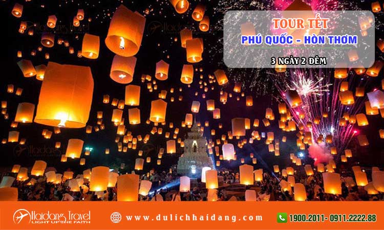 Tour Tết Phú Quốc Hòn Thơm 3 ngày 2 đêm