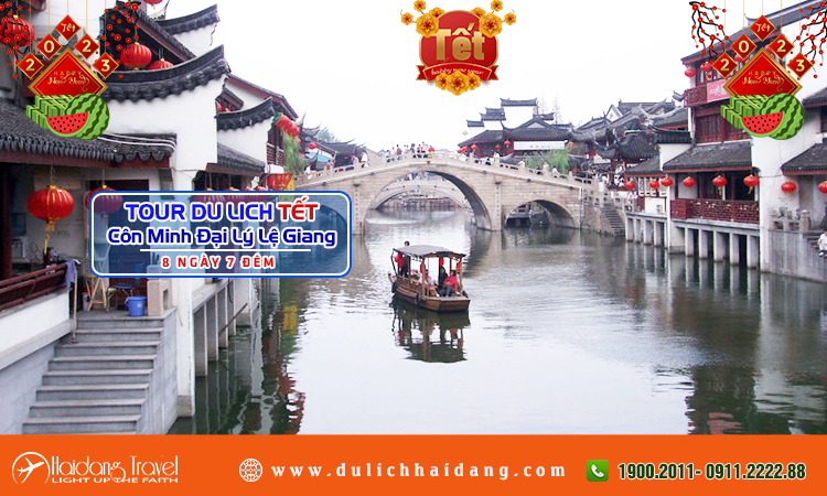 Tour Tết Trung Quốc Côn Minh Đại Lý Lệ Giang 8 ngày 7 đêm