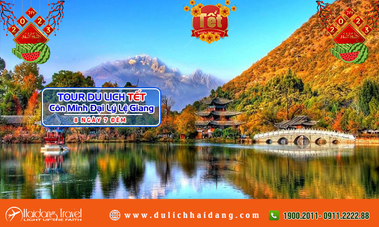 Tour Tết Trung Quốc Côn Minh Đại Lý Lệ Giang 8 ngày 7 đêm