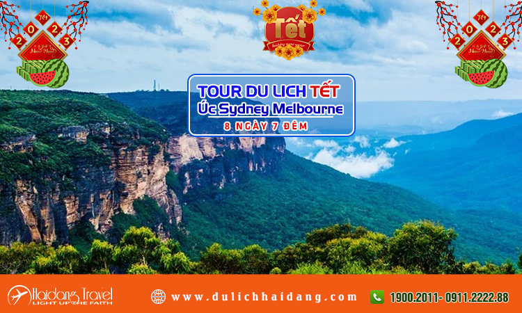 Tour Tết Úc Sydney Melbourne 8 ngày 7 đêm