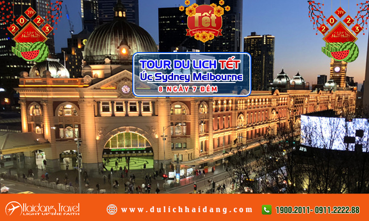 Tour Tết Úc Sydney Melbourne 8 ngày 7 đêm