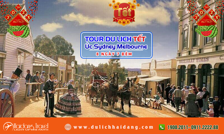 Tour Tết Úc Sydney Melbourne 8 ngày 7 đêm