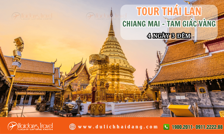 Tour Thái Lan Chiang Mai Tam Giác Vàng 4 ngày 3 đêm