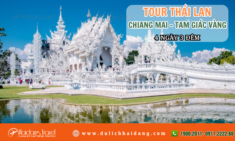 Tour Thái Lan Chiang Mai Tam Giác Vàng 4 ngày 3 đêm