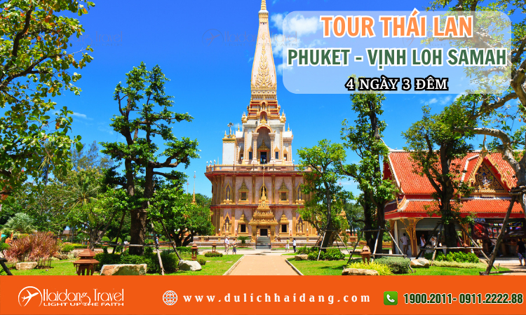 Tour Thái Lan Phuket Vịnh Loh Samah 4 ngày 3 đêm