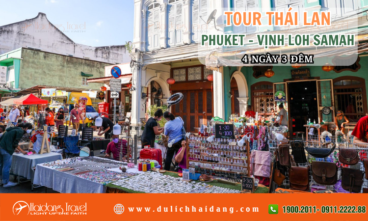 Tour Thái Lan Phuket Vịnh Loh Samah 4 ngày 3 đêm