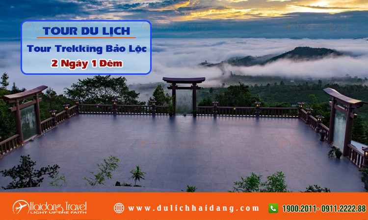 Tour trekking Bảo Lộc 2 ngày 1 đêm