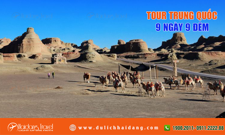 Tour Tân Cương Ô Lỗ Mộc Tề - Y Ninh - Bố Nhĩ Tân - Khắc Lạp Mã Y 9N9D 