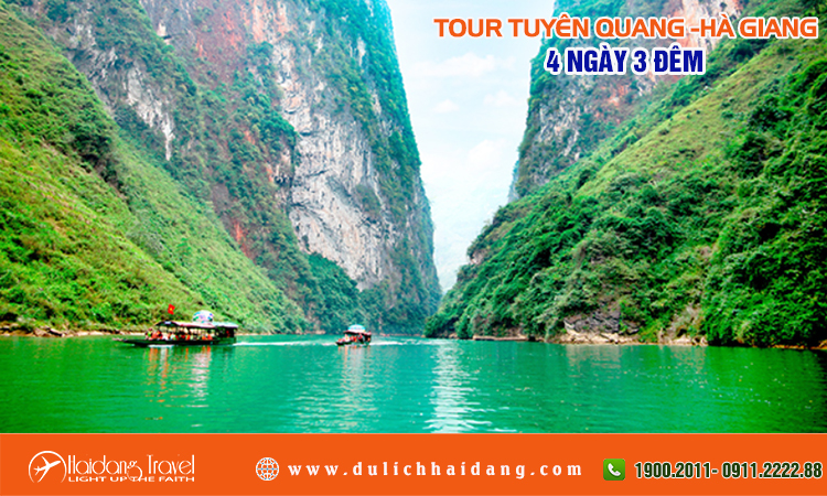 Tour Tuyên Quang - Hà Giang - Cột cờ lũng cú 4 ngày 3 đêm