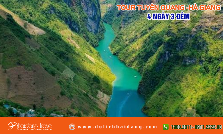 Tour Tuyên Quang - Hà Giang - Cột cờ lũng cú 4 ngày 3 đêm