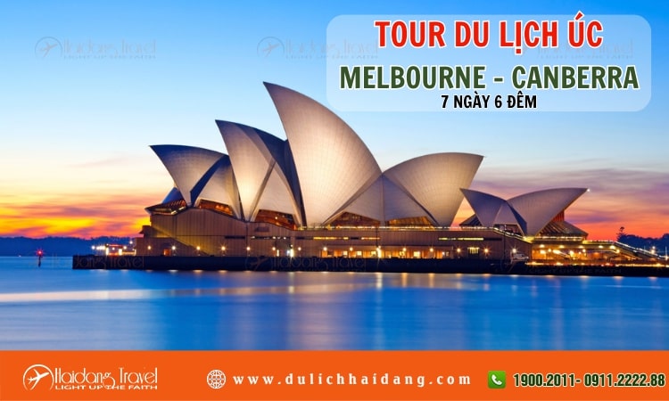 Tour Úc Melbourne Canberra 7 ngày 6 đêm