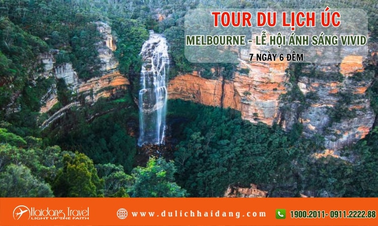 Tour Úc Melbourne Lễ hội Ánh Sáng Vivid 7 ngày 6 đêm