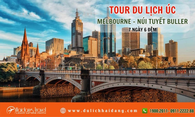 Tour Úc Melbourne Núi tuyết Buller 7 ngày 6 đêm