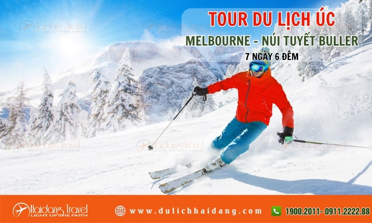 Tour Úc Melbourne Núi tuyết Buller 7 ngày 6 đêm