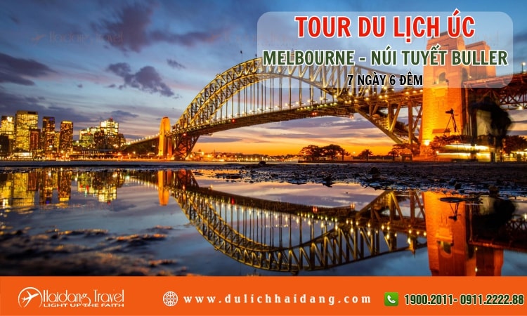 Tour Úc Melbourne Núi tuyết Buller 7 ngày 6 đêm