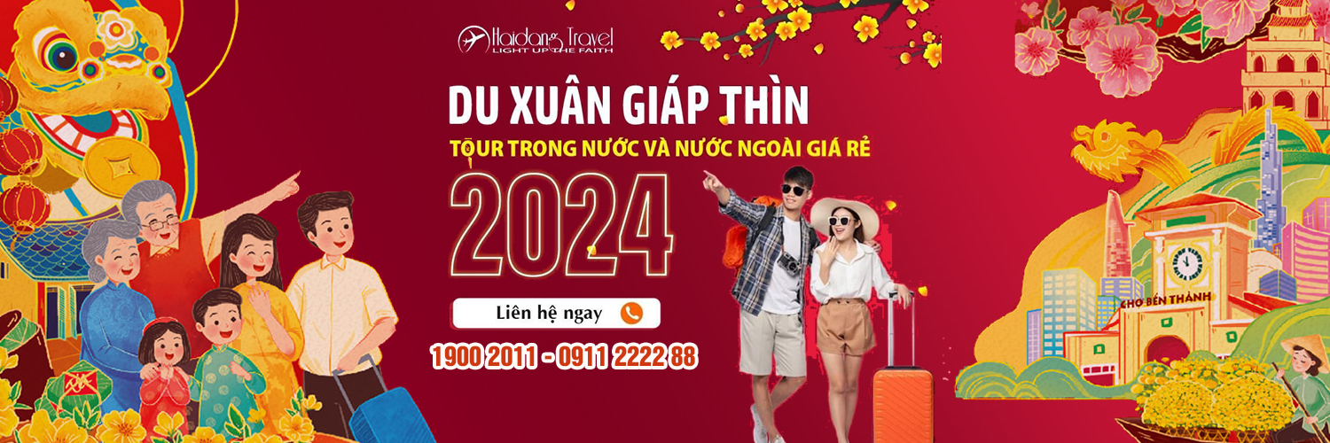 Banner tour tết 2024